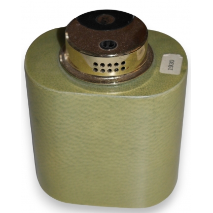 Briquet de table en galuchat vert