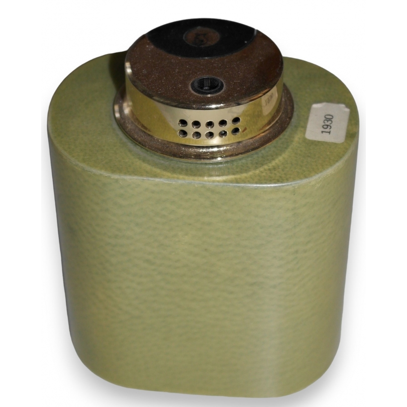 Briquet de table en galuchat vert