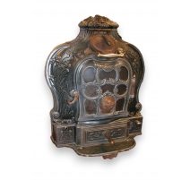 Stove cast iron, enamelled "NANQUETTE