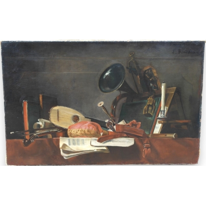 Tableau \"Attributs de la musique\"