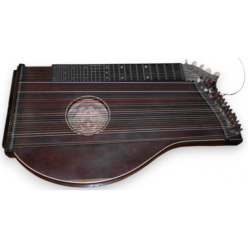 Zither by Max AMBERGER, Munich, at  Moinat SA  – Antiques and Decor