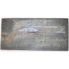 Paintings | Small painted wooden picture by Revolver Moinat SA  - Antiques and home décor