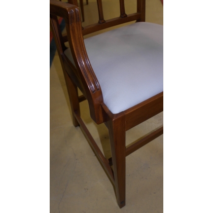 Fauteuil à barreaux style anglais