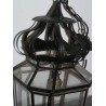 Black faceted Italian lantern at  Moinat SA  - Antiques and home décor