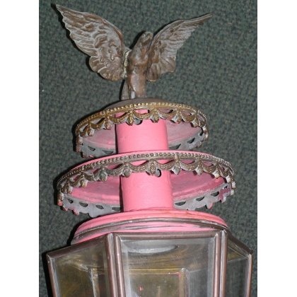  Paire de lampes de fiacre françaises, sur  Moinat SA  - Antiquités décoration