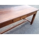 Table de ferme suisse en noyer
