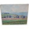 Paintings | Swiss oil on canvas "Campagne Moinat SA – Antiques and home décor"