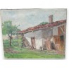 Paintings | Swiss oil on canvas "Terret 21 August Moinat SA  - Antiques and home décor