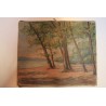 Paintings | Swiss oil on canvas “Sciez Beach”, Moinat SA – Antiques and home décor