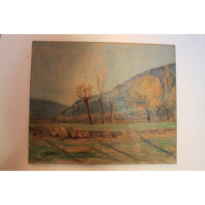 Paintings | Swiss oil on canvas "Sous Gaillard Moinat SA  - Antiques and home décor