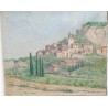 Paintings | Oil on canvas "Les Bausset, 12 October" Moinat SA – Antiques and home décor