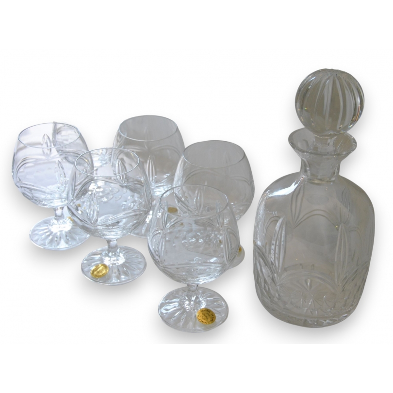 VANESSA cognac set by Moinat SA – Antiques and home décor