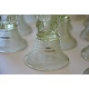 Set of 20 light green glasses from Moinat SA – Antiques and home décor