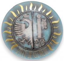 Boite Coloquinte en porcelaine de Limoges
