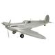 Modèle d'avion Spitfire en aluminium