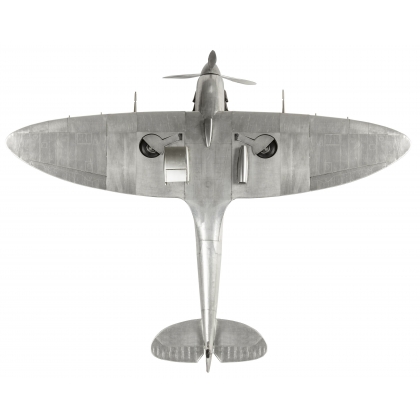 Modèle d\'avion Spitfire en aluminium
