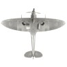 Modèle d\'avion Spitfire en aluminium