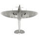 Modèle d'avion Spitfire en aluminium