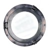  Miroir Hublot 38cm en aluminium sur  Moinat SA  - Antiquités décoration