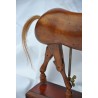 Grand Cheval en bois, Modèle d\'artiste