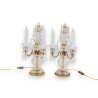 Pair of crystal wall sconces by Moinat SA – Antiques and home décor