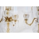 Paire de Girandoles en cristal