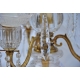 Paire de Girandoles en cristal