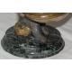 Vide-poche "Ours assis", en bronze