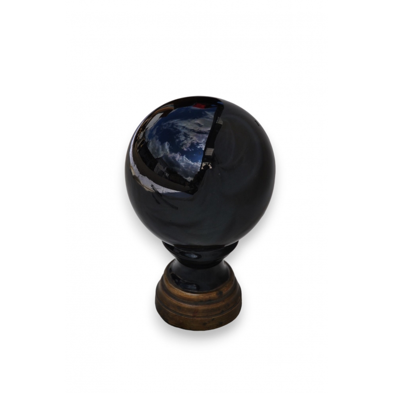Glazed earthenware stair ball at Moinat SA – Antiques and home décor