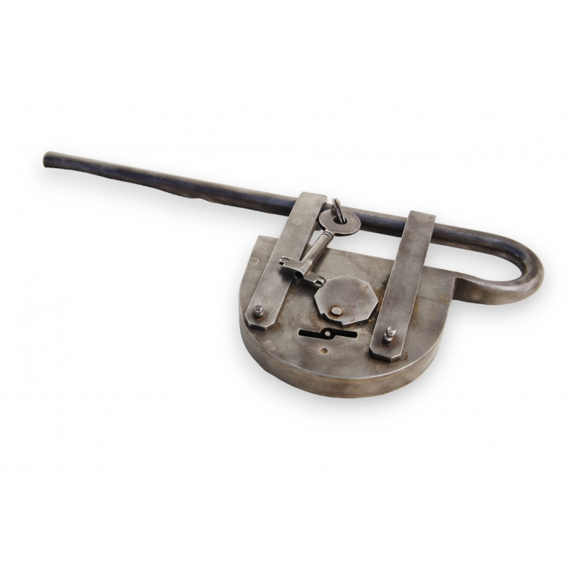 Large iron padlock at  Moinat SA  - Antiques and home décor