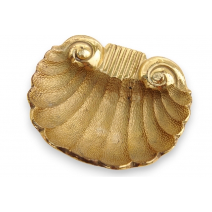 Porte-savon \"Coquille\" en bronze