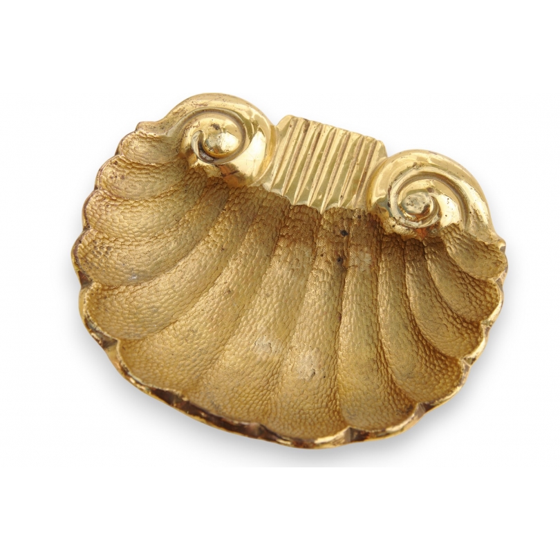 Porte-savon \"Coquille\" en bronze