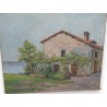 Paintings | Swiss oil on canvas “Nernier 1959” Moinat SA  – Antiques and home décor