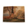 Paintings | Swiss oil on canvas "Campagne Moinat SA  - Antiques and home décor"