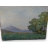 Paintings | Swiss oil on canvas "Mont Blanc" Moinat SA – Antiques and home décor