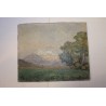 Paintings | Swiss oil on canvas "Mont Blanc" Moinat SA – Antiques and home décor