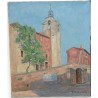 Paintings | Oil on canvas "Rousillon, October" Moinat SA – Antiques and home décor