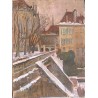 Paintings | Oil on canvas, Switzerland, ‘Bern’, signed A. Moinat SA  – Antiques and home décor