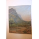 Huile sur toile Suisse "Rivière" de