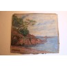 Paintings | Oil on canvas, ‘L’Esterel’, signed P. Moinat SA  – Antiques and home décor