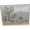 Paintings | Oil on canvas ‘Olive Trees’ by Paul Moinat SA  – Antiques and home décor
