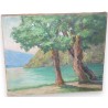 Paintings | Oil on canvas "Trees on the banks of the Moinat" – Moinat SA – Antiques and home décor