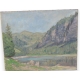 Petite cloche suisse en bronze doré