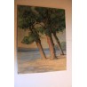 Paintings | Oil on canvas "Sciez Beach 11" Moinat SA – Antiques and home décor