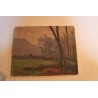 Paintings | Oil on canvas “Geneva Countryside” Moinat SA  – Antiques and home décor