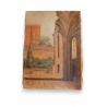 Huile sur toile "Chartreuse du Val de