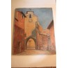 Paintings | Oil on canvas "Church of Roussillon Moinat SA  - Antiques and home décor"