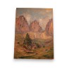 Paintings | Oil on panel ‘Summer 1937 in Les Moinat’ SA  – Antiques and Decor