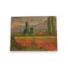 Paintings | Oil on panel, ‘Champs’, Robert Moinat SA  – Antiques and home décor