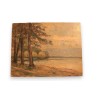 Paintings | Oil on panel, ‘Bord de l’eau’ by Moinat SA  – Antiques and home décor